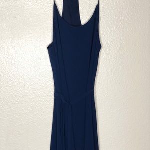 Royal blue dress